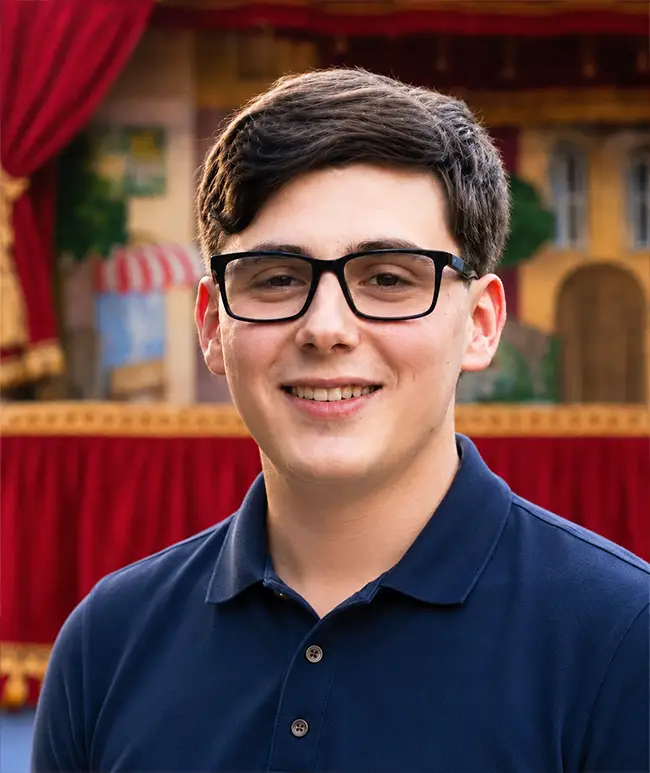 Ciro Maria Mercurio heir to the Mercurio family puppet theatre tradition
